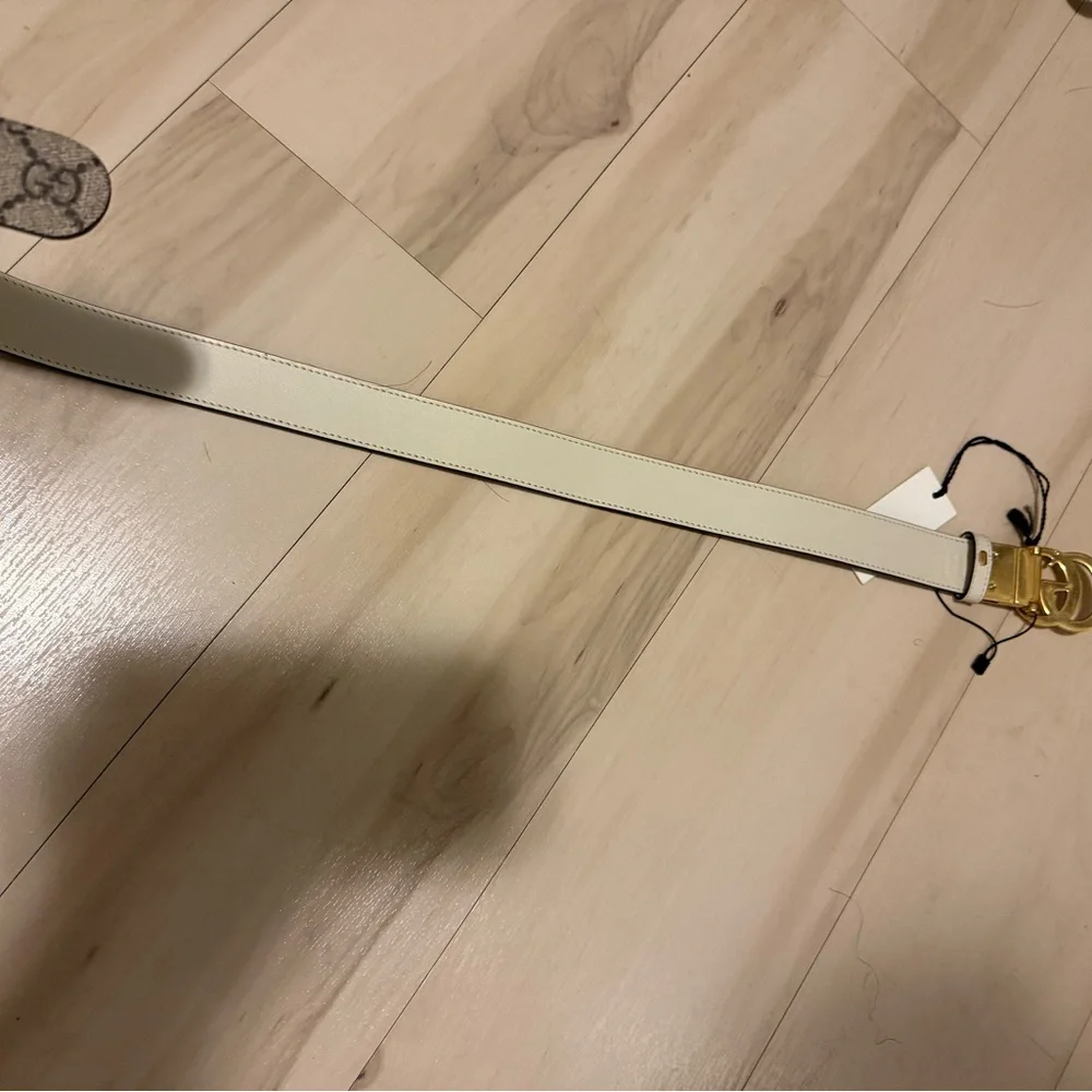 Gucci reversible Gold and Gray kids Belt
